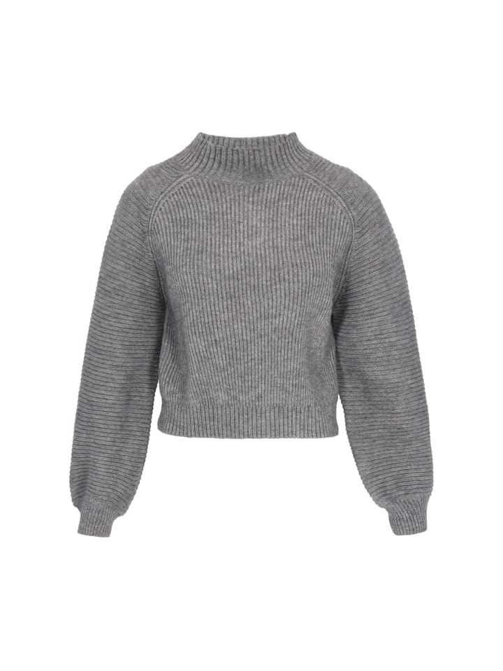 Женский свитер серого меланжа DreiMaster Vintage
Женский свитер серого меланжа DreiMaster Vintage