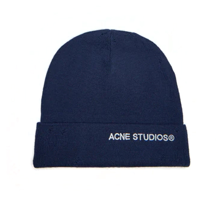 Acne Studios Шерстяная вязаная шапка унисекс морской синий, Marine Blue
Acne Studios Шерстяная вязаная шапка унисекс морской синий, Marine Blue
