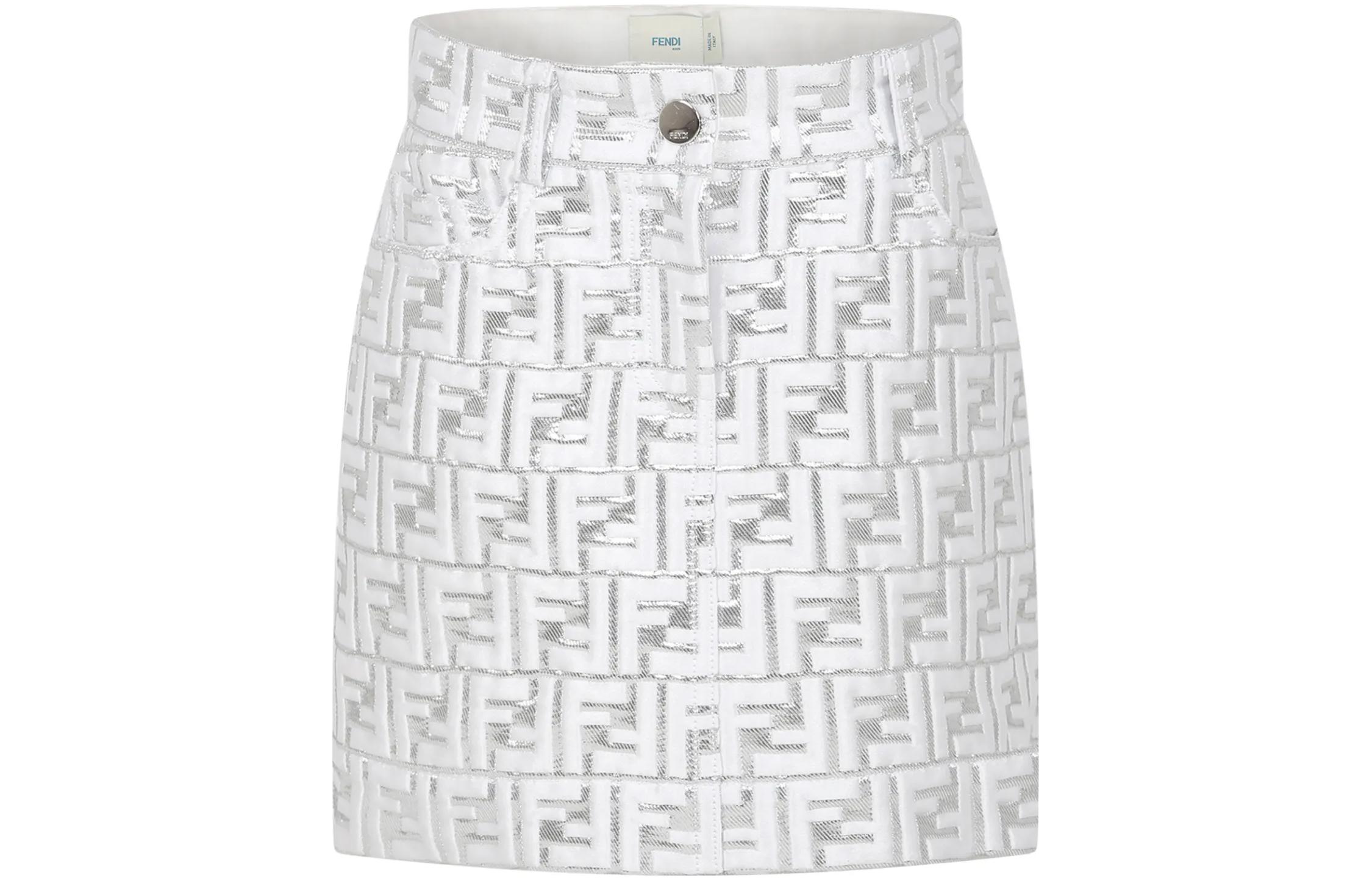 Детская юбка FENDI, серебро
Детская юбка FENDI, серебро