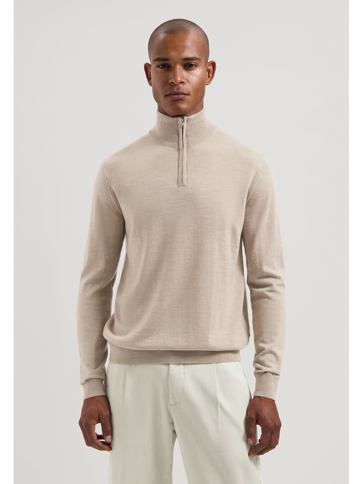 Шерстяной свитер песочного цвета DSTREZZED
Шерстяной свитер песочного цвета DSTREZZED