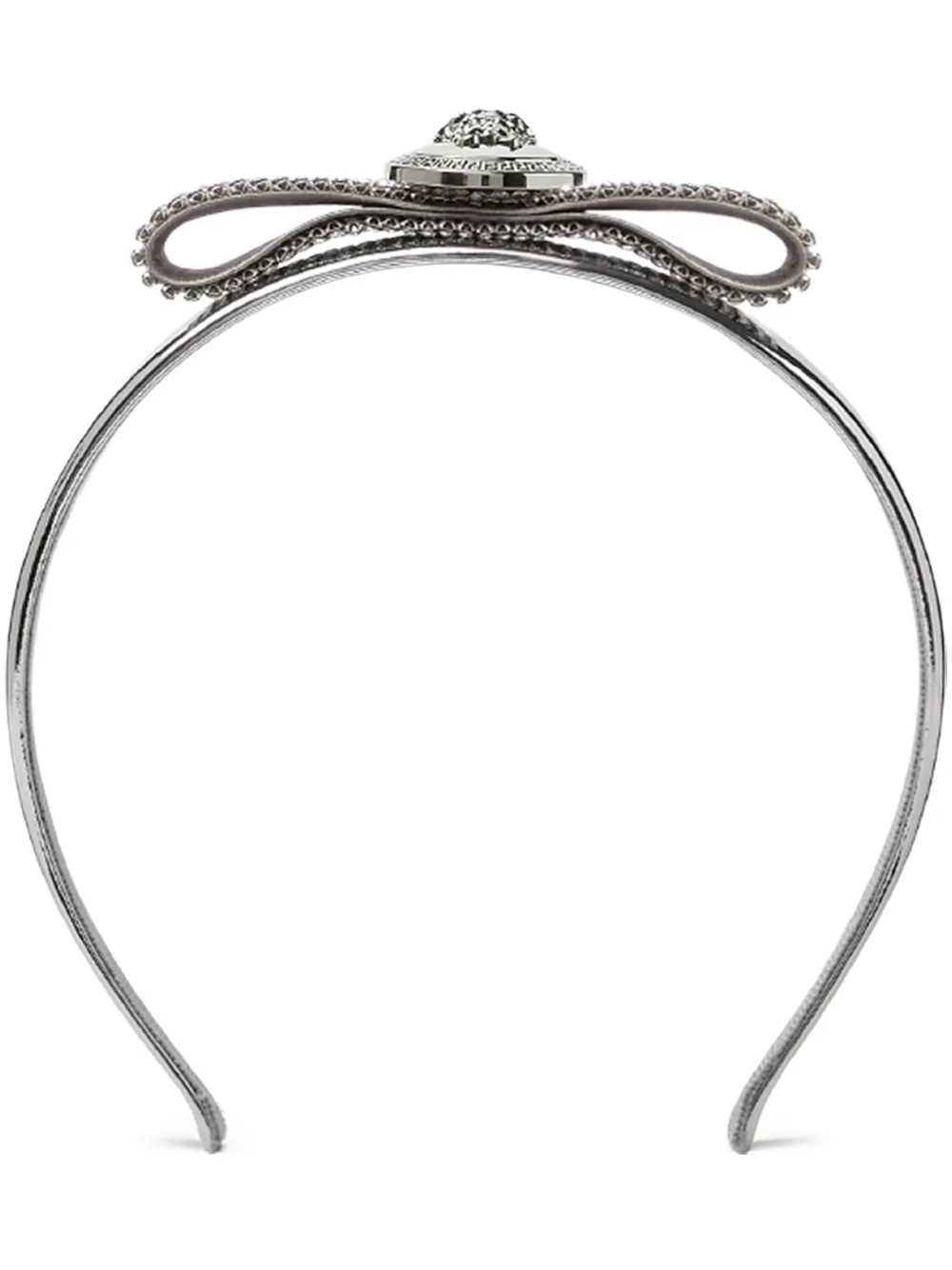 Сетчатый ободок Gianni Ribbon Versace, серебристый
Сетчатый ободок Gianni Ribbon Versace, серебристый