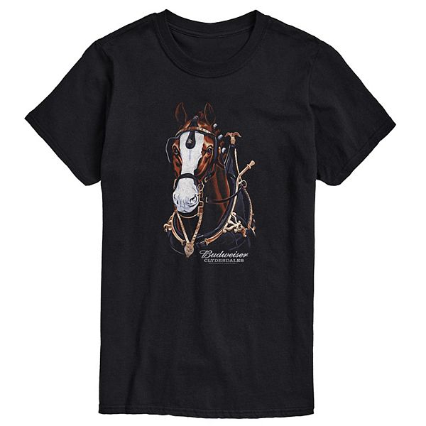 Футболка с портретом лошади Budweiser Clydesdales Licensed Character
Футболка с портретом лошади Budweiser Clydesdales Licensed Character