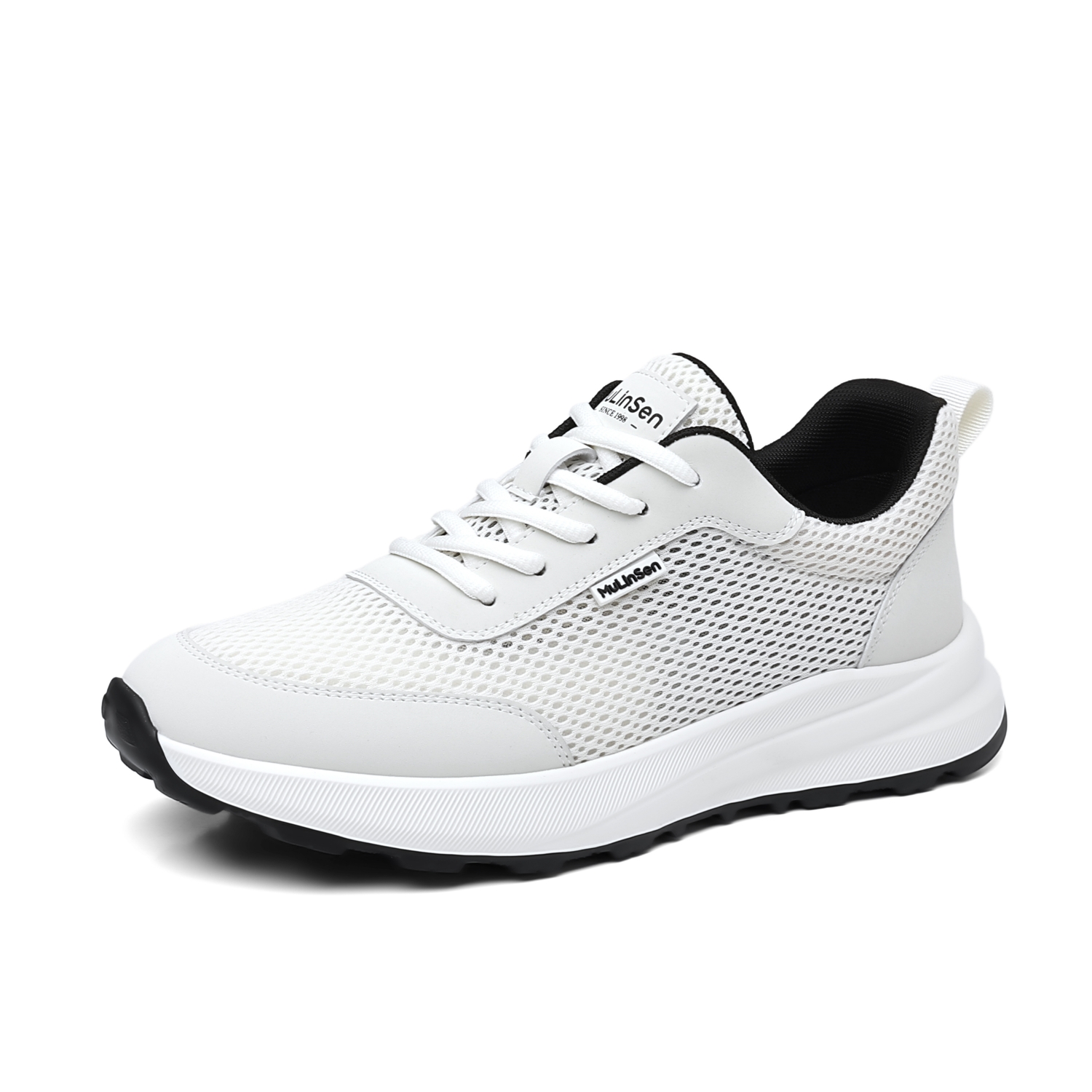 Mulinsen Мужские белые кеды низкие, цвет White
Mulinsen Мужские белые кеды низкие, цвет White