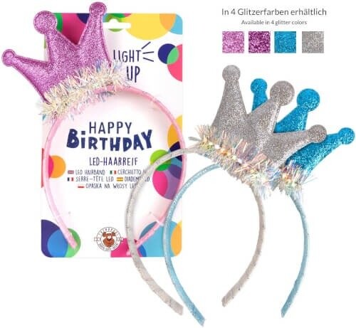 Лента для волос со светодиодной короной 1 шт Trendhaus
Лента для волос со светодиодной короной 1 шт Trendhaus