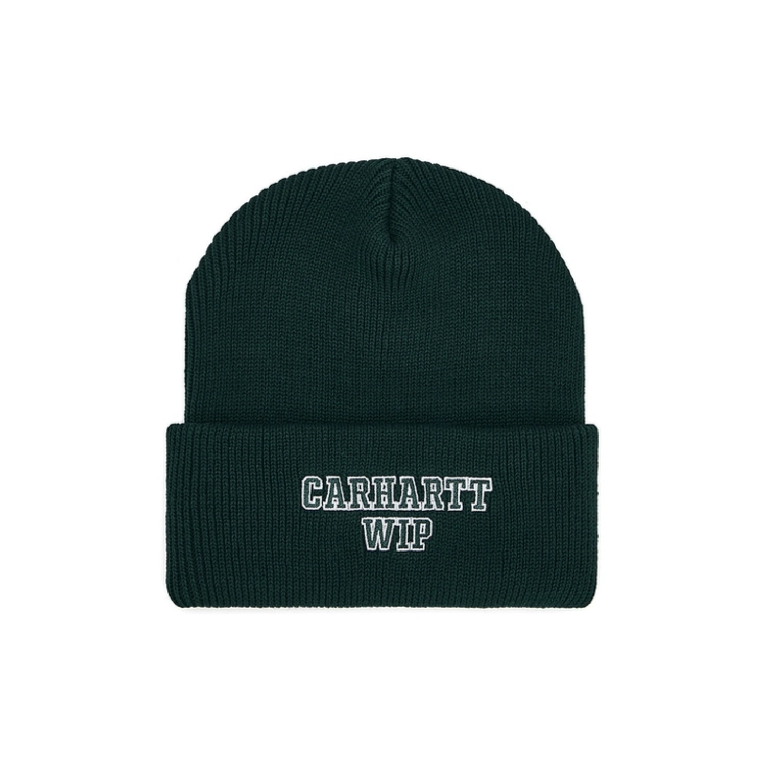 Carhartt WIP Хлопковая мужская шапка-бини, Green 
Carhartt WIP Хлопковая мужская шапка-бини, Green