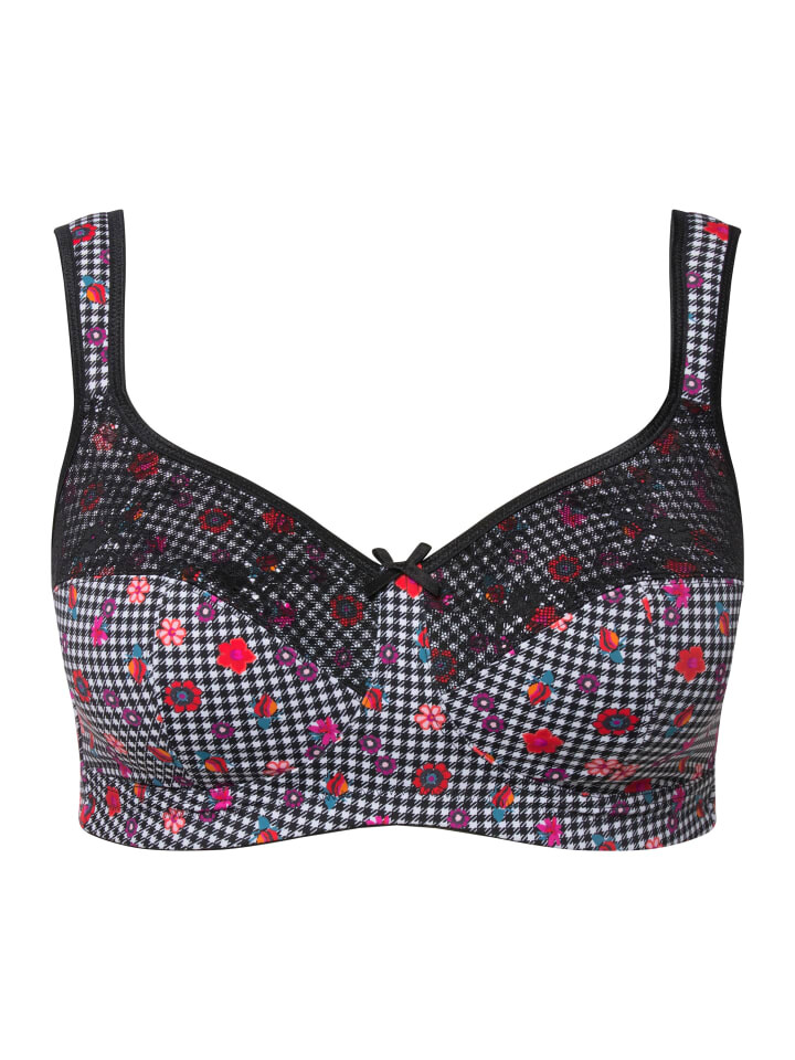 Бюстгальтер на косточках Ulla Popken, черный
Бюстгальтер на косточках Ulla Popken, черный