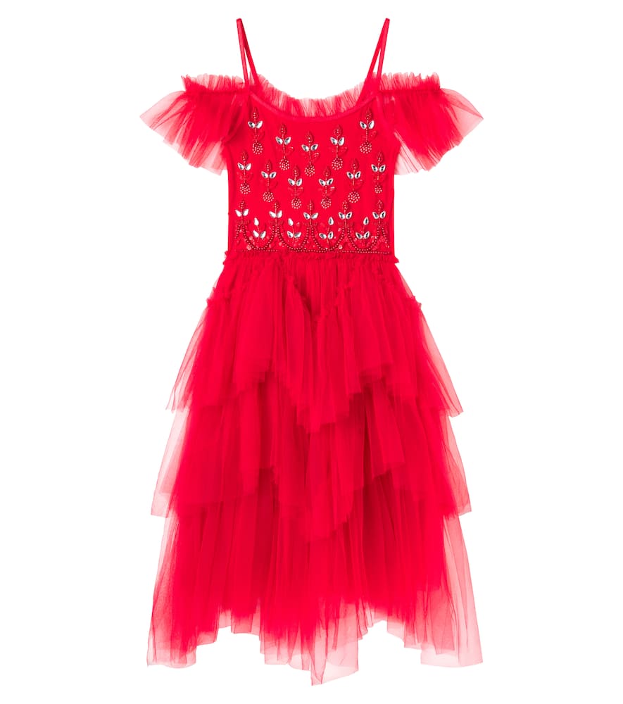 Платье из тюля с пайетками Princess Whispers Tutu Du Monde, Red Velvet
Платье из тюля с пайетками Princess Whispers Tutu Du Monde, Red Velvet