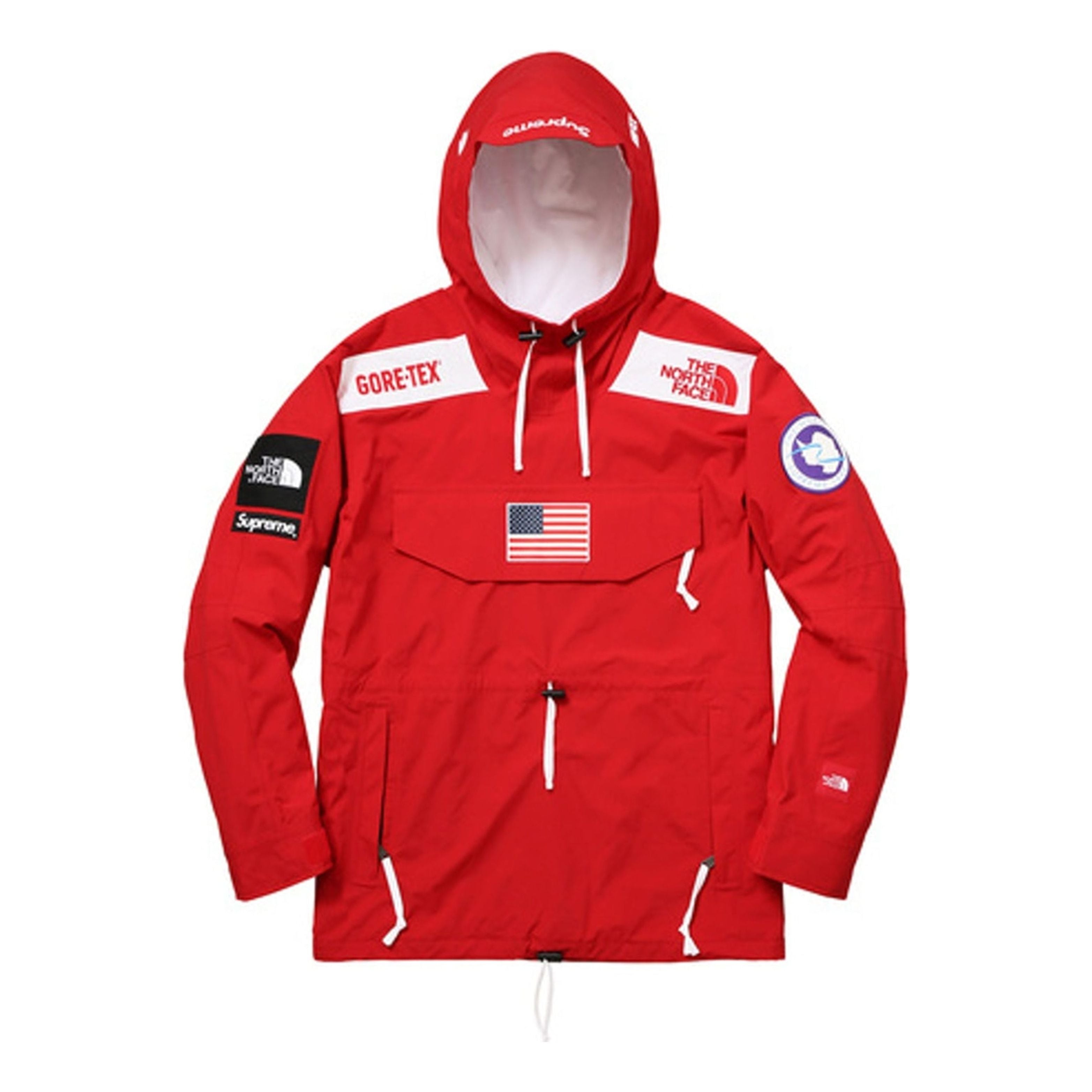 Куртка Supreme SS17 x The North Face Trans Antarctica Expedition Pullover Jacket Red Logo SUP-SS17-609, красный
Куртка Supreme SS17 x The North Face Trans Antarctica Expedition Pullover Jacket Red Logo SUP-SS17-609, красный