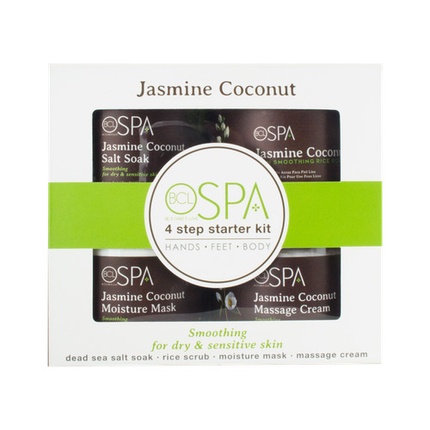 Стартовый набор для разглаживания кожи Jasmine Coconut, 4 шага Bcl Spa
Стартовый набор для разглаживания кожи Jasmine Coconut, 4 шага Bcl Spa