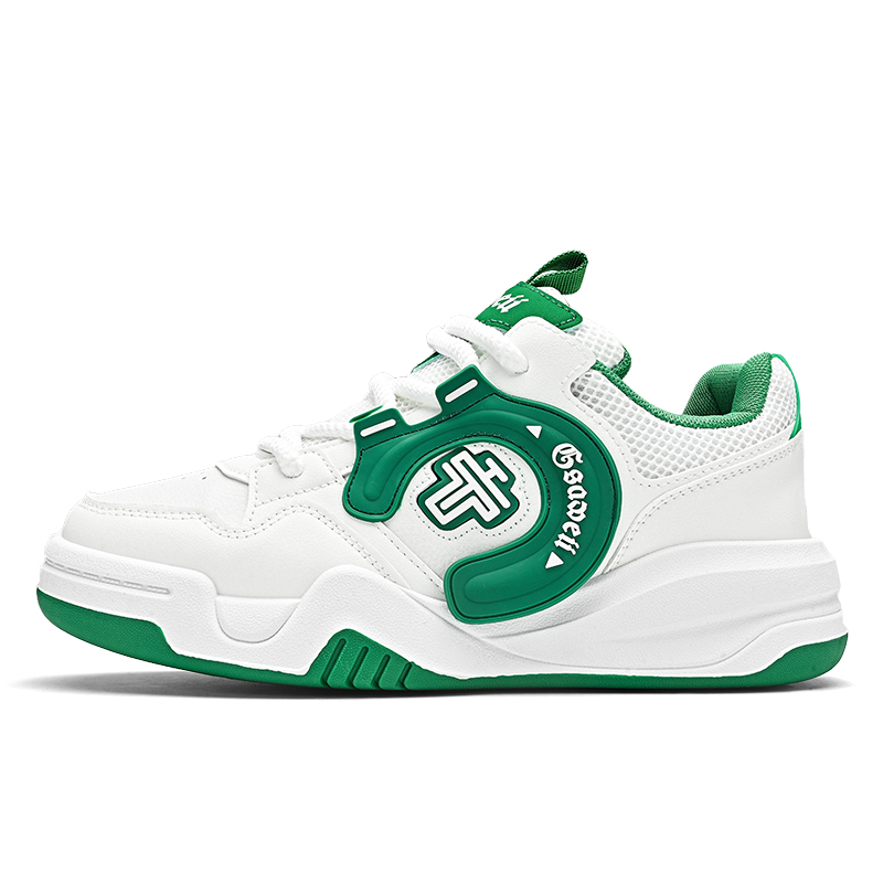 Детские повседневные кроссовки унисекс Wooden Rabbit, белый/зеленый
Детские повседневные кроссовки унисекс Wooden Rabbit, белый/зеленый