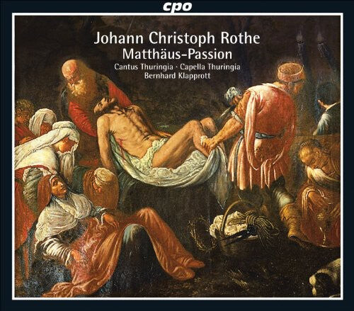 CD диск Rothe / Cantus Thuringia / Capella Thuringia: St. Matthew Passion
CD диск Rothe / Cantus Thuringia / Capella Thuringia: St. Matthew Passion