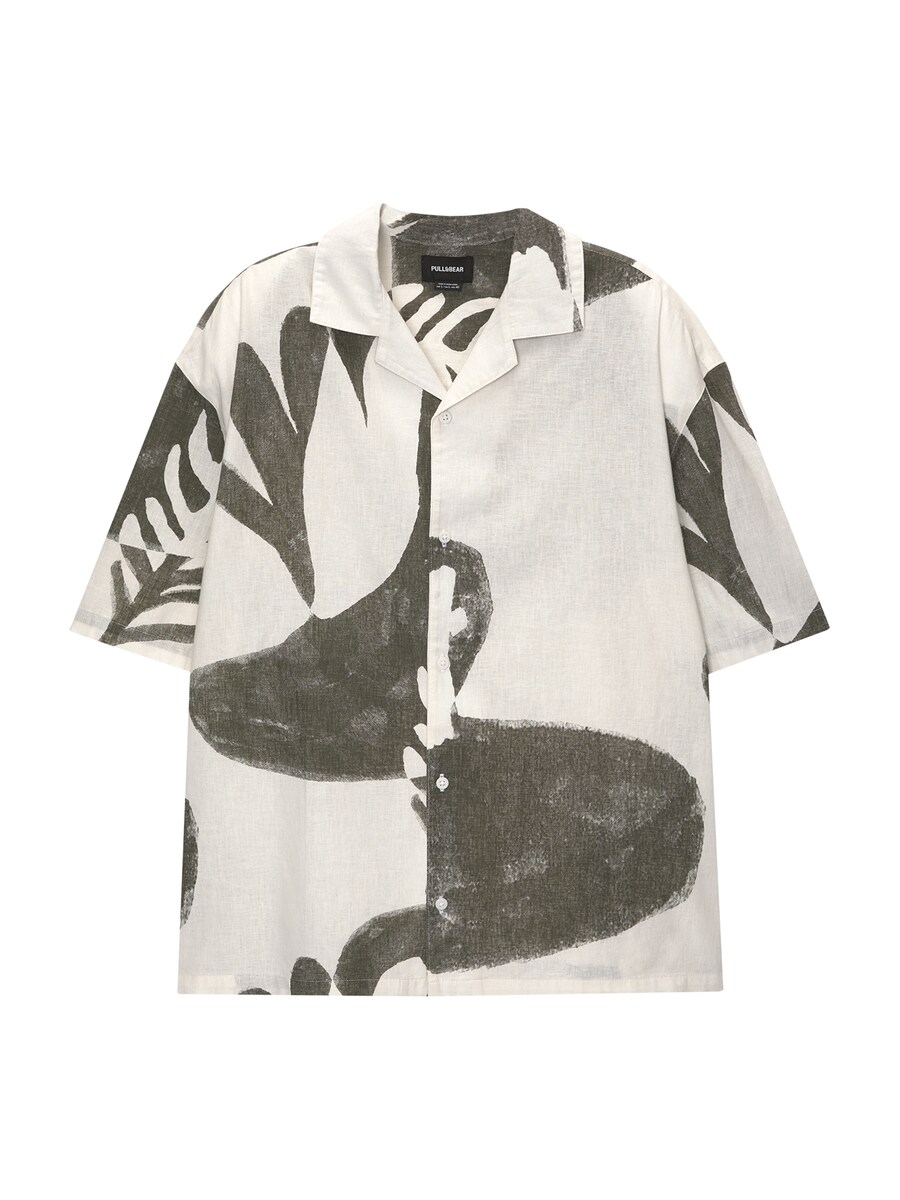 Рубашка обычного кроя на пуговицах Pull&Bear, белый
Рубашка обычного кроя на пуговицах Pull&Bear, белый