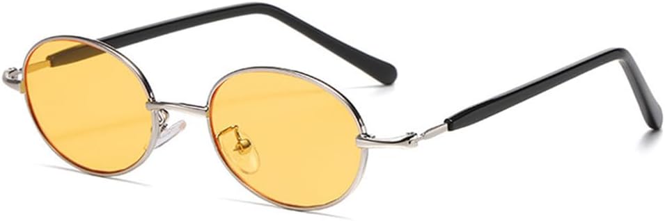 Солнцезащитные очки UV400 с металлическим овальным панк-дизайном и прозрачными линзами, подходят для женщин и мужчин, для бега и занятий спортом на открытом воздухе UYPTK, Silver Black Yellow
Солнцезащитные очки UV400 с металлическим овальным панк-дизайном и прозрачными линзами, подходят для женщин и мужчин, для бега и занятий спортом на открытом воздухе UYPTK, Silver Black Yellow