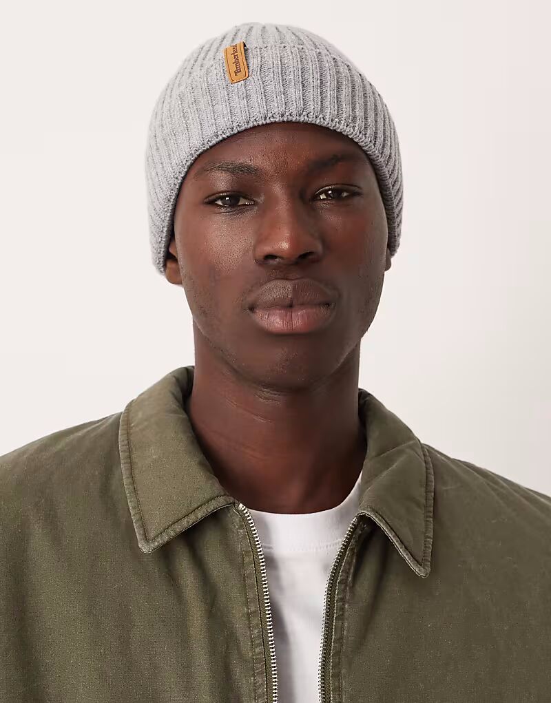 Шапка-бини Rib в цвете средне-серый меланж Timberland
Шапка-бини Rib в цвете средне-серый меланж Timberland