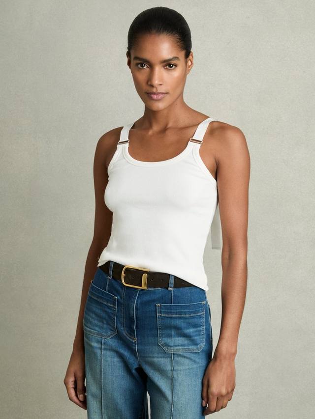 Топ-жилет с пряжкой изабелла Reiss, белый
Топ-жилет с пряжкой изабелла Reiss, белый