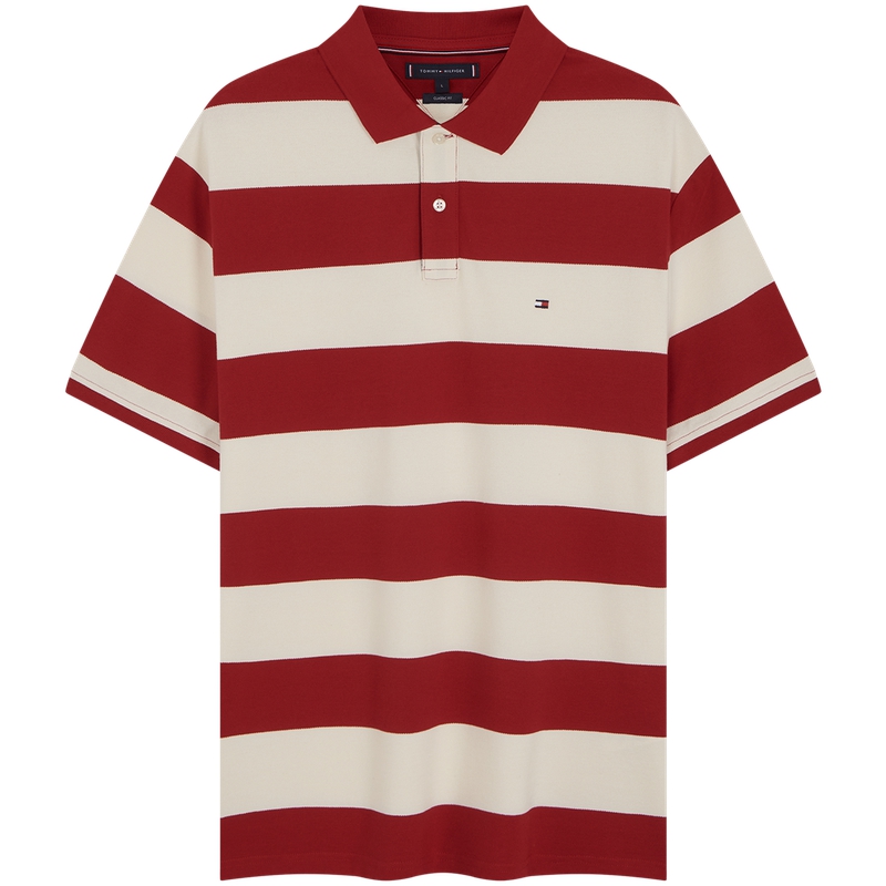 Поло в полоску Tommy Hilfiger, белый
Поло в полоску Tommy Hilfiger, белый