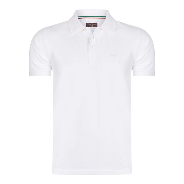 Поло из плотной ткани пике Cappuccino Italia, белый
Поло из плотной ткани пике Cappuccino Italia, белый