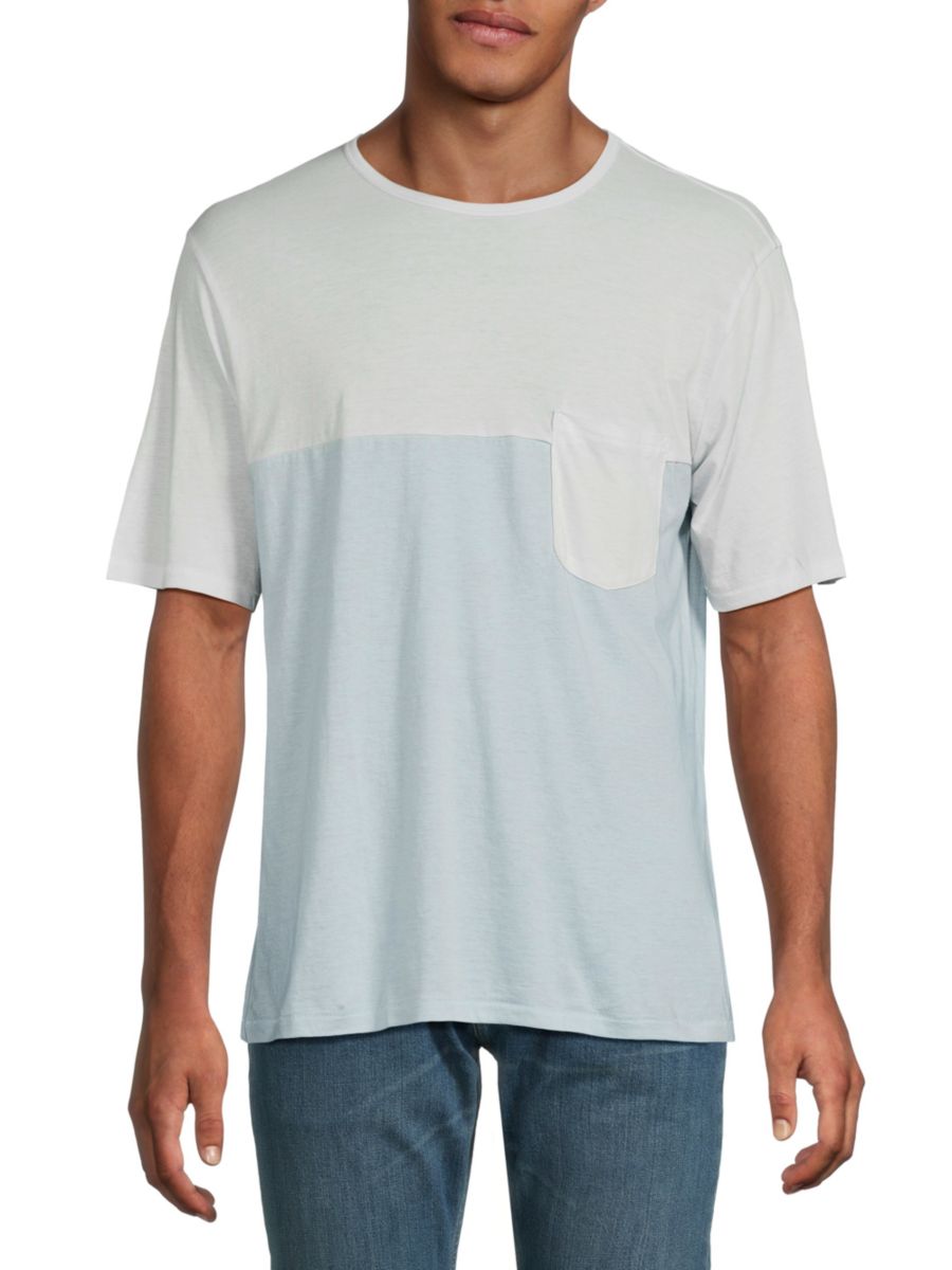 Футболка Lawrence Colorblock из пима-хлопка с карманом rag & bone, синий
Футболка Lawrence Colorblock из пима-хлопка с карманом rag & bone, синий