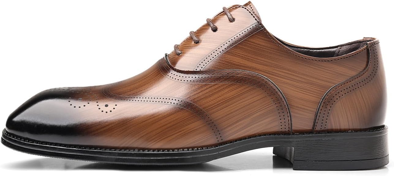 Мужские стильные туфли KYOESCAI с квадратным носком, шнуровкой и оксфордами, удобные броги, деловые дерби, коричневый
Мужские стильные туфли KYOESCAI с квадратным носком, шнуровкой и оксфордами, удобные броги, деловые дерби, коричневый