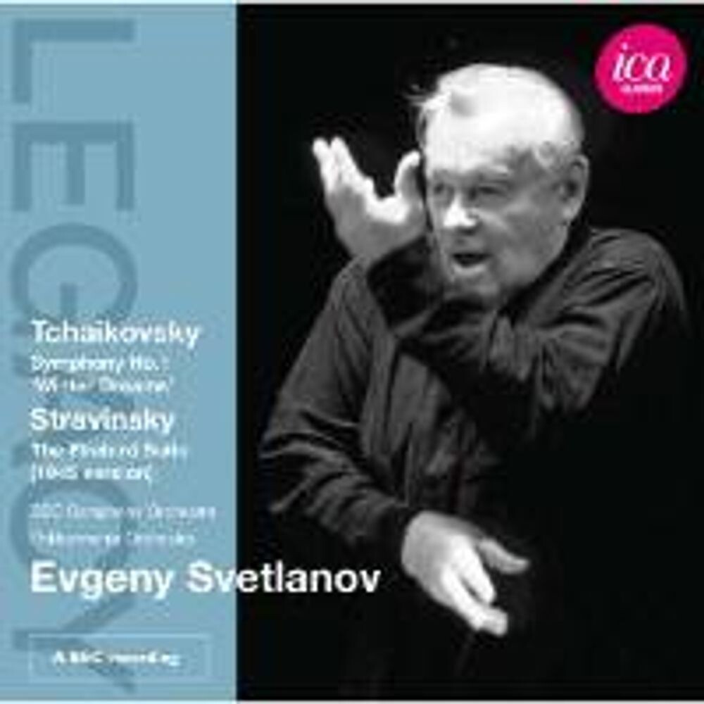 Диск CD Tchaikovsky: Symphony No. 1 / Stravinsky: Firebird Suite (1945 Version) - Peter Il'yich Tchaikovsky, Igor Stravinsky, Evgeny Svetlanov, BBC Symphony Orchestra
Диск CD Tchaikovsky: Symphony No. 1 / Stravinsky: Firebird Suite (1945 Version) - Peter Il'yich Tchaikovsky, Igor Stravinsky, Evgeny Svetlanov, BBC Symphony Orchestra