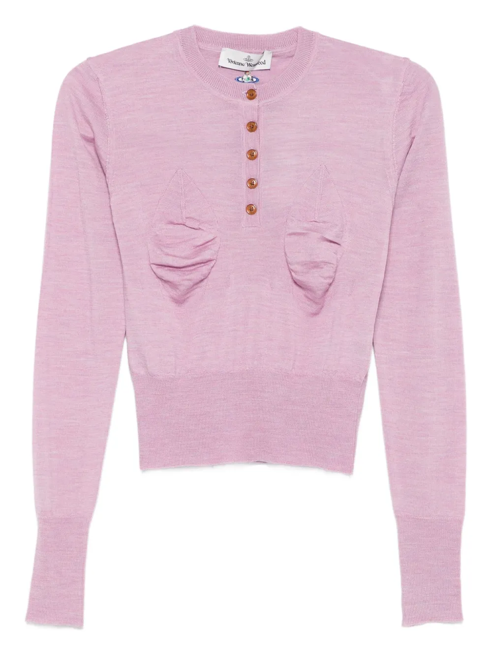 Свитер Tit Vivienne Westwood, розовый
Свитер Tit Vivienne Westwood, розовый