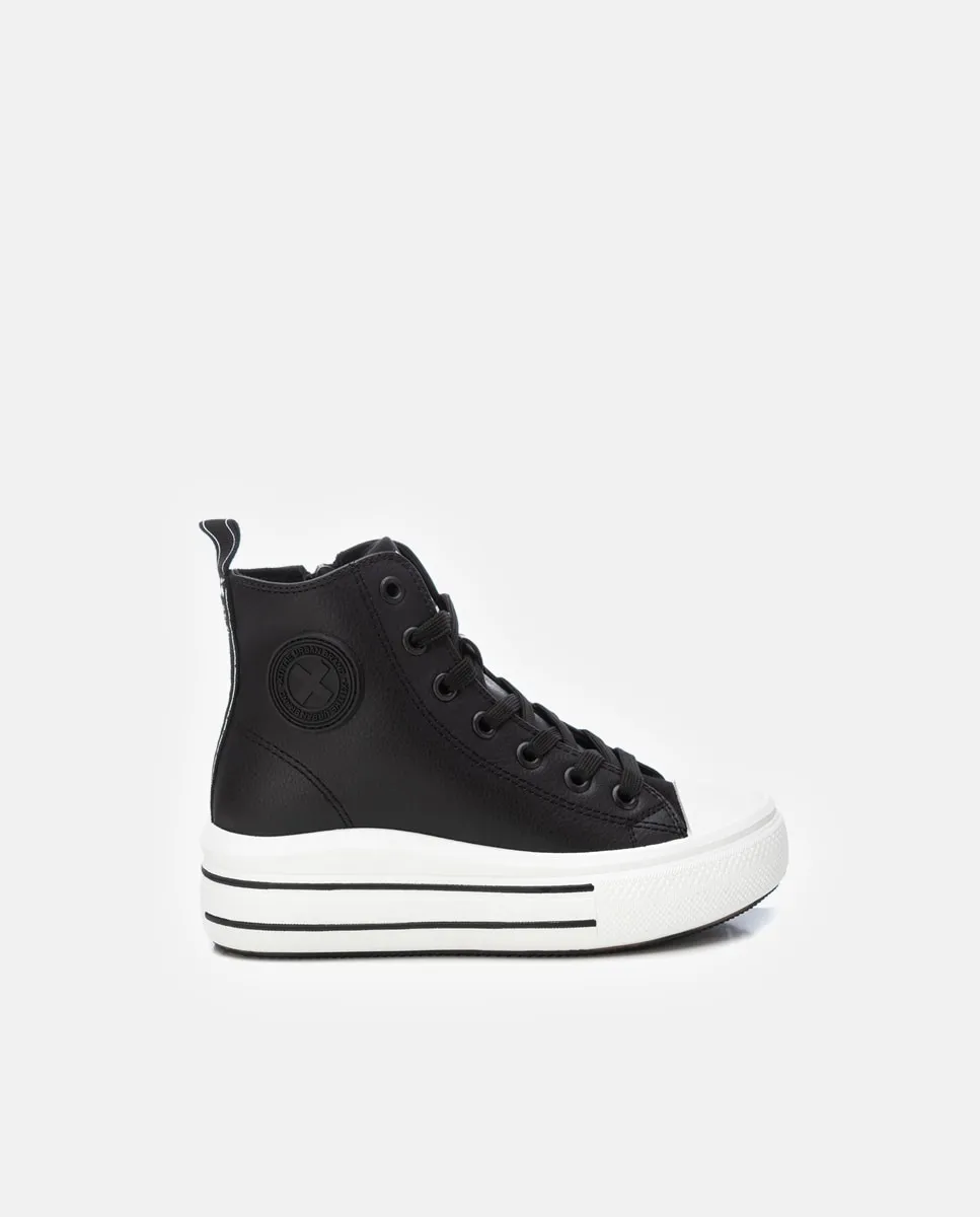 Детские кожаные кроссовки на молнии Xti, черный
Детские кожаные кроссовки на молнии Xti, черный