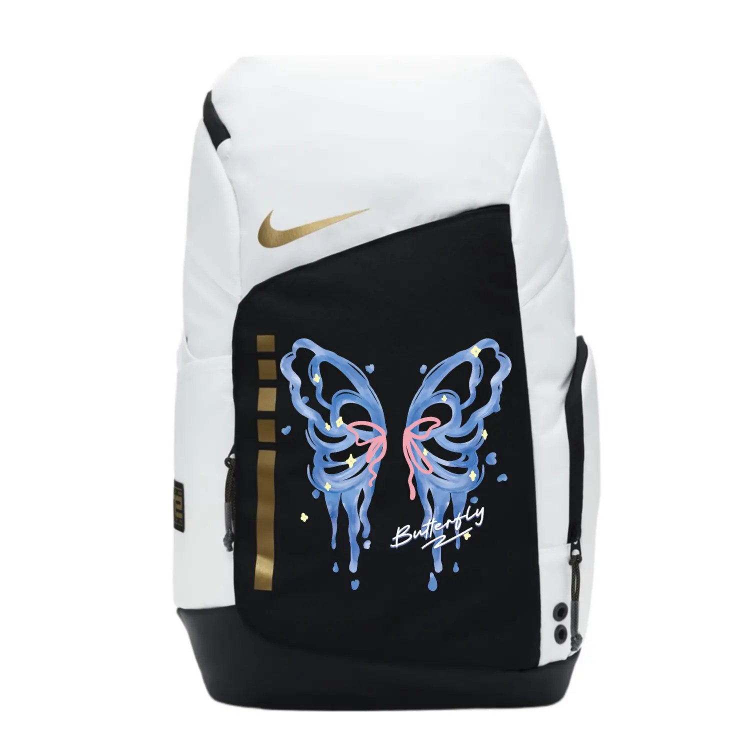 Nike Тканевый рюкзак унисекс черно-белый, Butterfly
Nike Тканевый рюкзак унисекс черно-белый, Butterfly