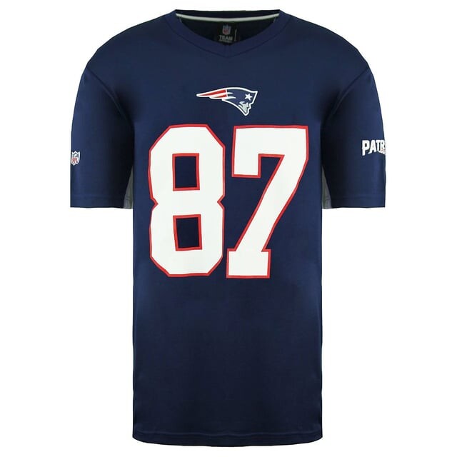 Мужская футболка Fanatics NFL New England Patriots 87 Fanatics, синий
Мужская футболка Fanatics NFL New England Patriots 87 Fanatics, синий