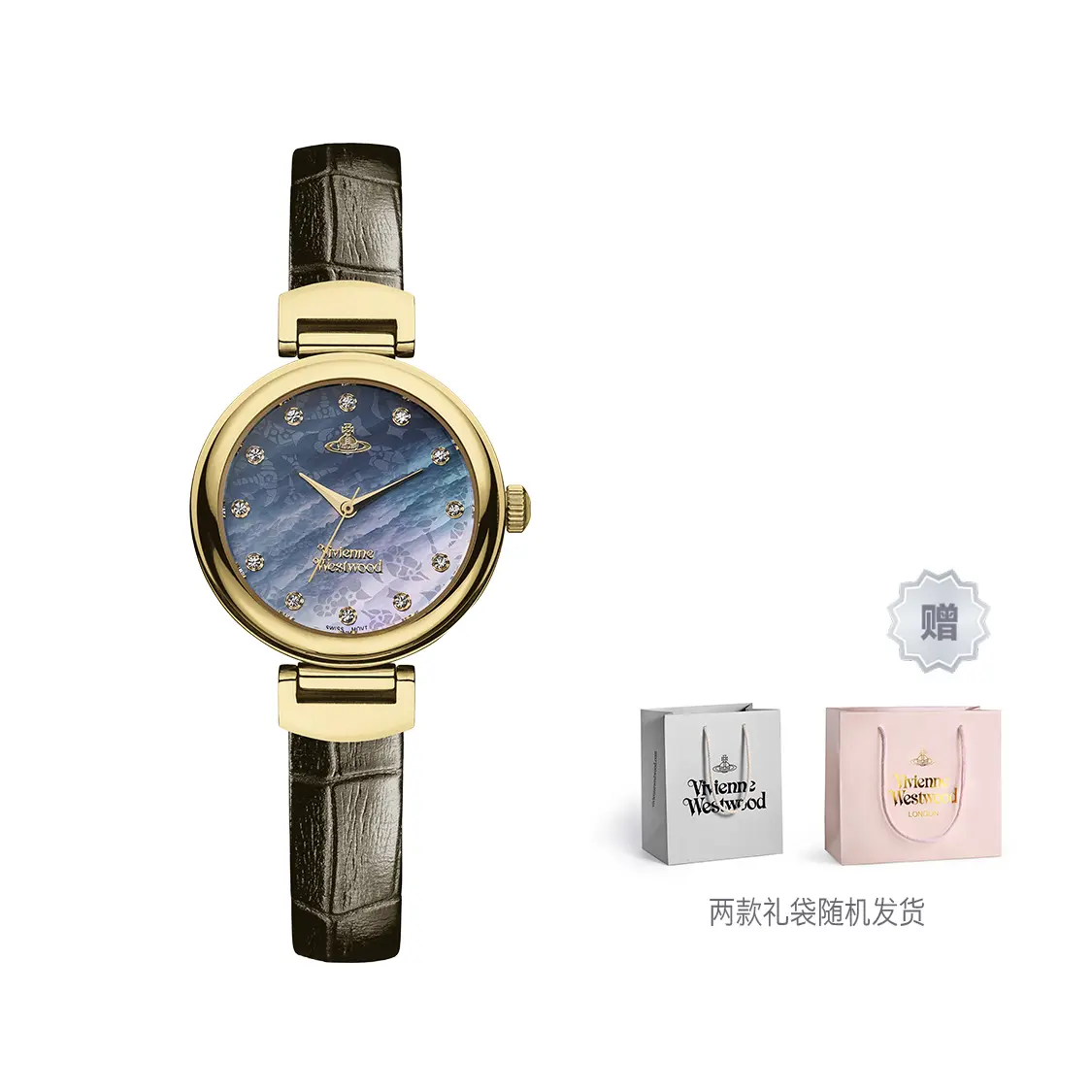 Vivienne Westwood Часы Women's Elegant Shellfish Collection Watch, Mother of Pearl Blue Watch Dial
Vivienne Westwood Часы Women's Elegant Shellfish Collection Watch, Mother of Pearl Blue Watch Dial