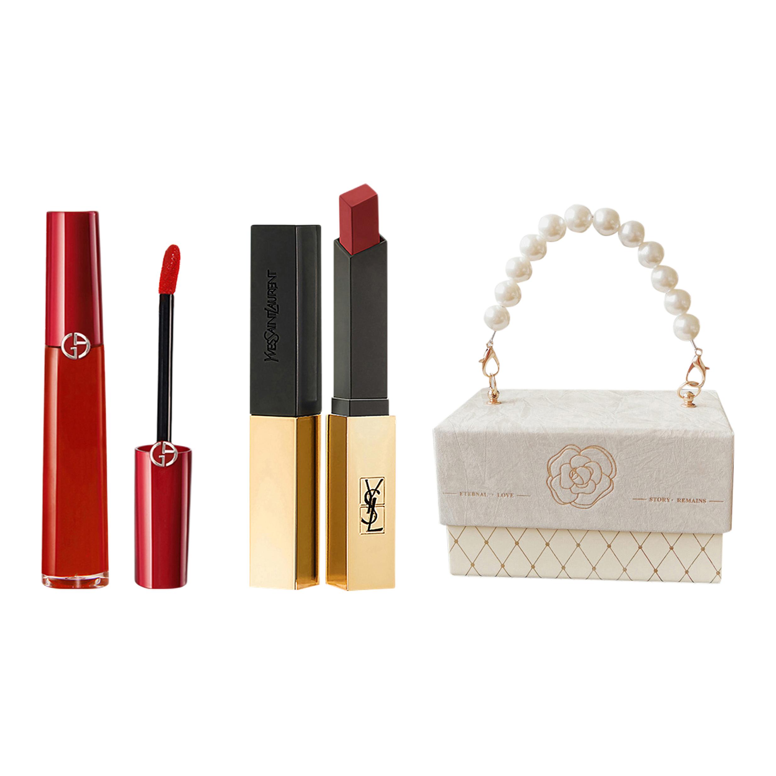 GIORGIO ARMANI AMANI Redtube Pearl Chanel Inspired Box набор из трех матовых блесков для губ, легко растушевываются, натуральные, стойкие
GIORGIO ARMANI AMANI Redtube Pearl Chanel Inspired Box набор из трех матовых блесков для губ, легко растушевываются, натуральные, стойкие