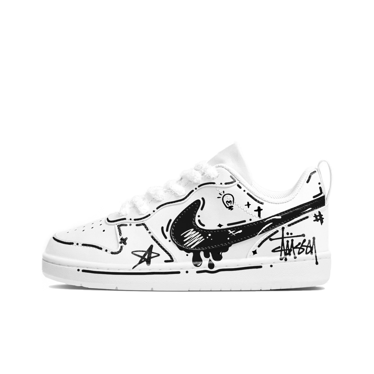 Детские скейтерские кроссовки Court Borough для младших школьников Nike, черный/белый
Детские скейтерские кроссовки Court Borough для младших школьников Nike, черный/белый