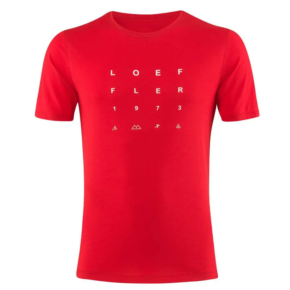 Футболка с коротким рукавом Loeffler Transtex Single, красный 
Футболка с коротким рукавом Loeffler Transtex Single, красный