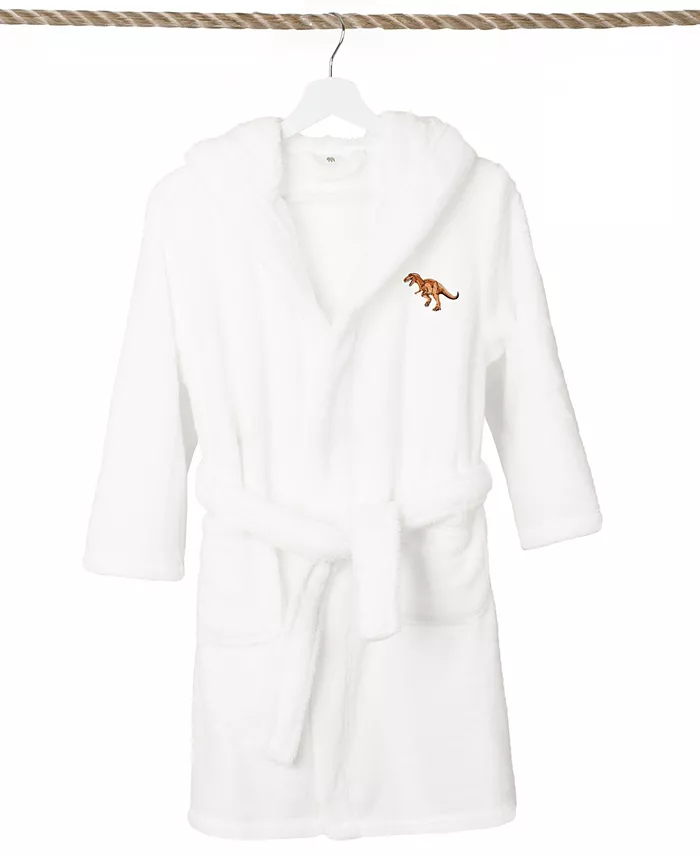 Детский плюшевый халат с капюшоном Dino Super Plush Double Brushed Linum Home, белый
Детский плюшевый халат с капюшоном Dino Super Plush Double Brushed Linum Home, белый