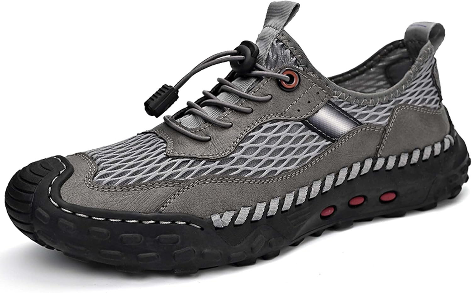 Мужские летние кроссовки для походов на открытом воздухе, сетчатые с вырезами, повседневные кроссовки, противоскользящие и удобные, для вождения, работы и прогулок Generic, серый
Мужские летние кроссовки для походов на открытом воздухе, сетчатые с вырезами, повседневные кроссовки, противоскользящие и удобные, для вождения, работы и прогулок Generic, серый