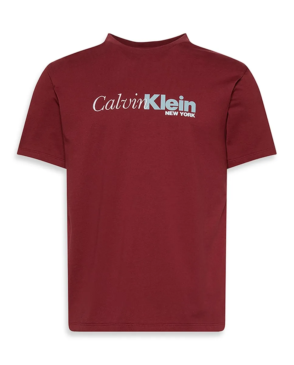 Мужская повседневная футболка Calvin Klein, бордовый
Мужская повседневная футболка Calvin Klein, бордовый