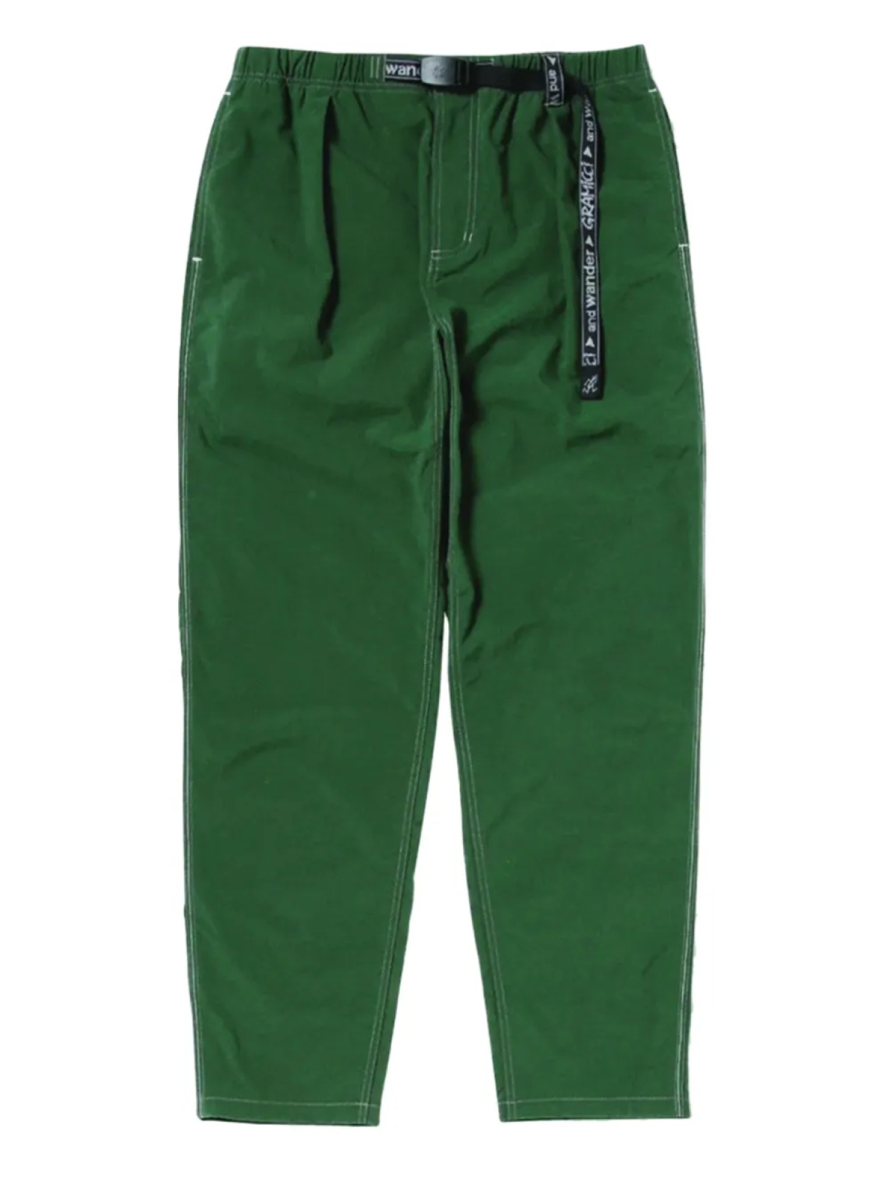 And Wander брюки с поясом из коллаборации с Gramicci, зеленый
And Wander брюки с поясом из коллаборации с Gramicci, зеленый