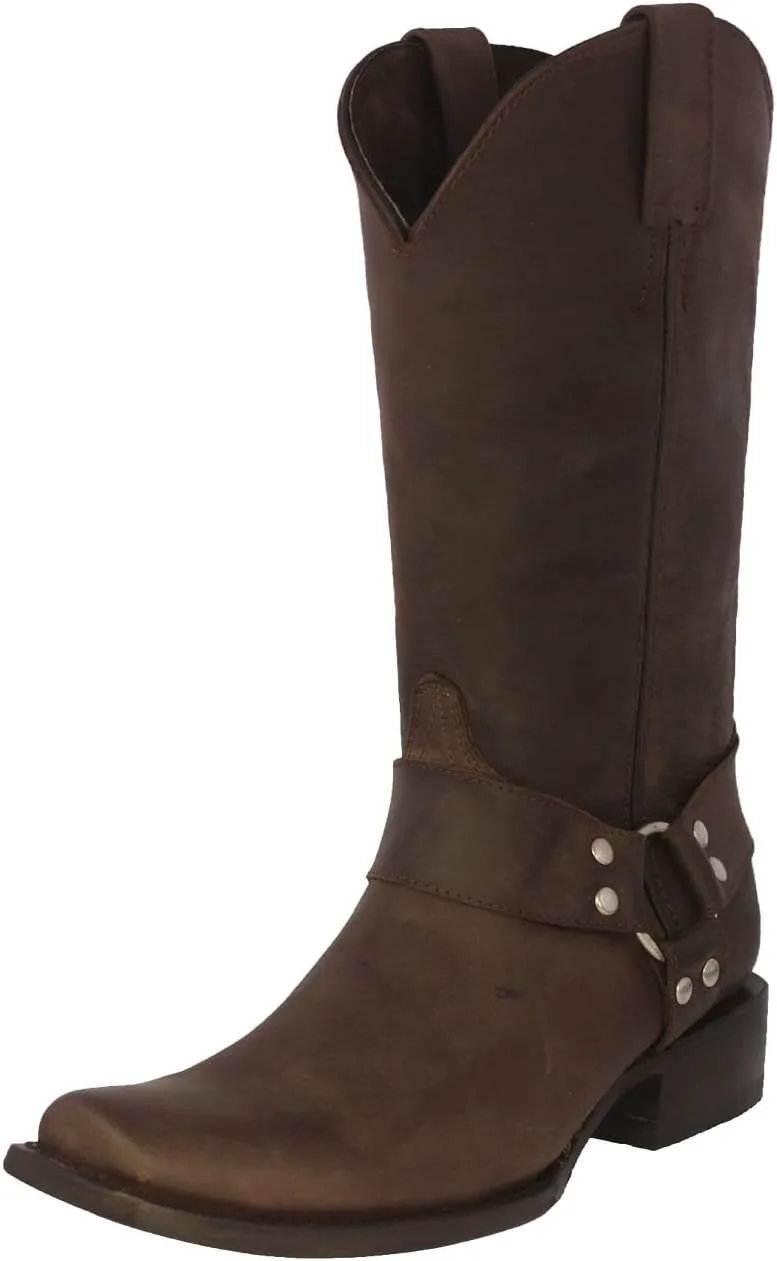 Мужские ковбойские сапоги Texas Legacy Rider коричневые кожаные с квадратным носком, коричневый
Мужские ковбойские сапоги Texas Legacy Rider коричневые кожаные с квадратным носком, коричневый