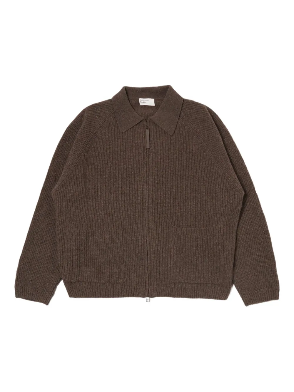 Кардиган в рубчик на молнии Universal Works, коричневый
Кардиган в рубчик на молнии Universal Works, коричневый