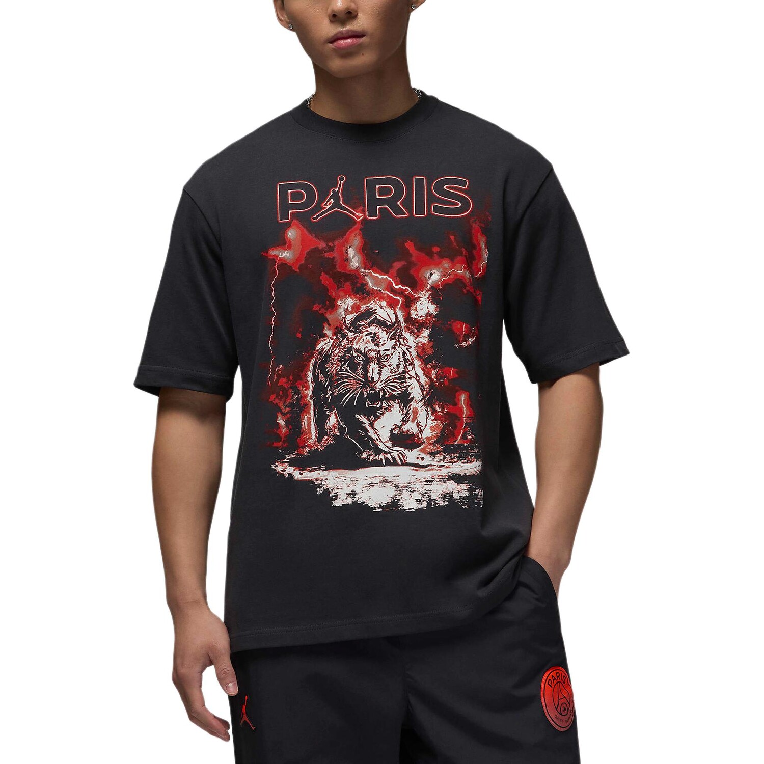 Футболка мужская черная/парусно-белая Nike, черный/белый
Футболка мужская черная/парусно-белая Nike, черный/белый