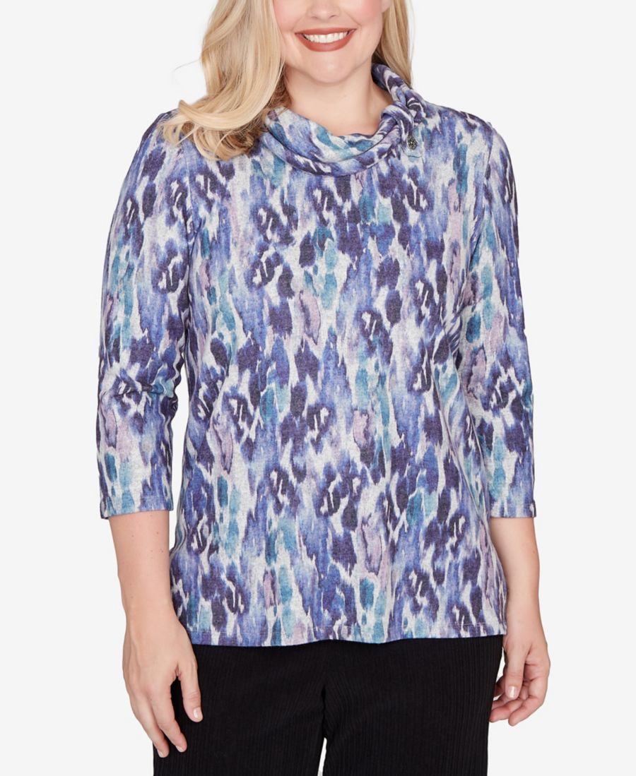 Топ Petite Lake Champlain Animal Melange с рукавами три четверти Alfred Dunner, Grape
Топ Petite Lake Champlain Animal Melange с рукавами три четверти Alfred Dunner, Grape