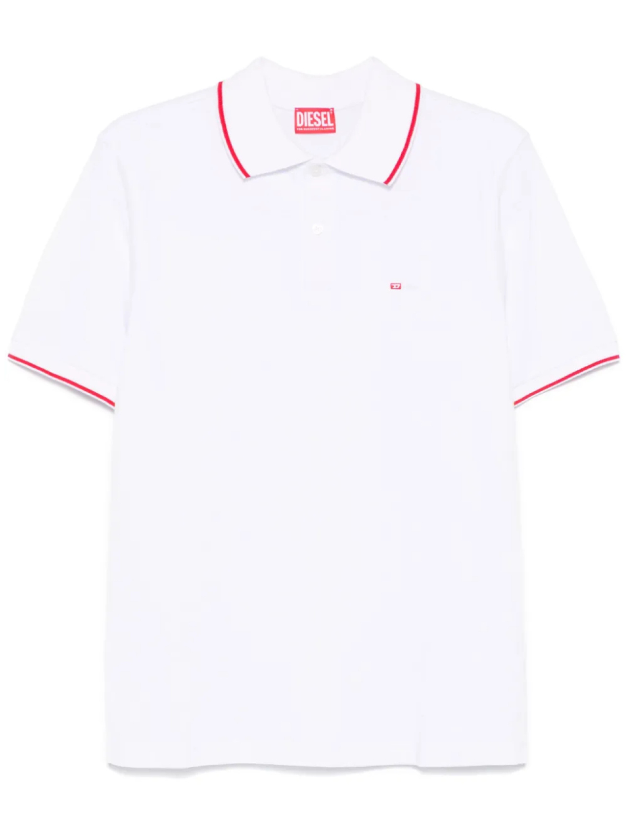 Рубашка поло T-Ferry-Microdiv Diesel, белый 
Рубашка поло T-Ferry-Microdiv Diesel, белый