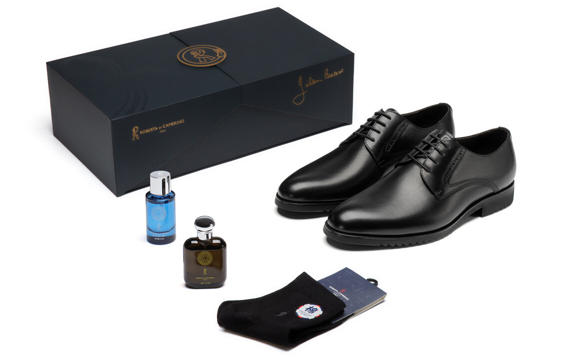 Туфли мужские низкие черный Roberta Di Camerino 
Туфли мужские низкие черный Roberta Di Camerino