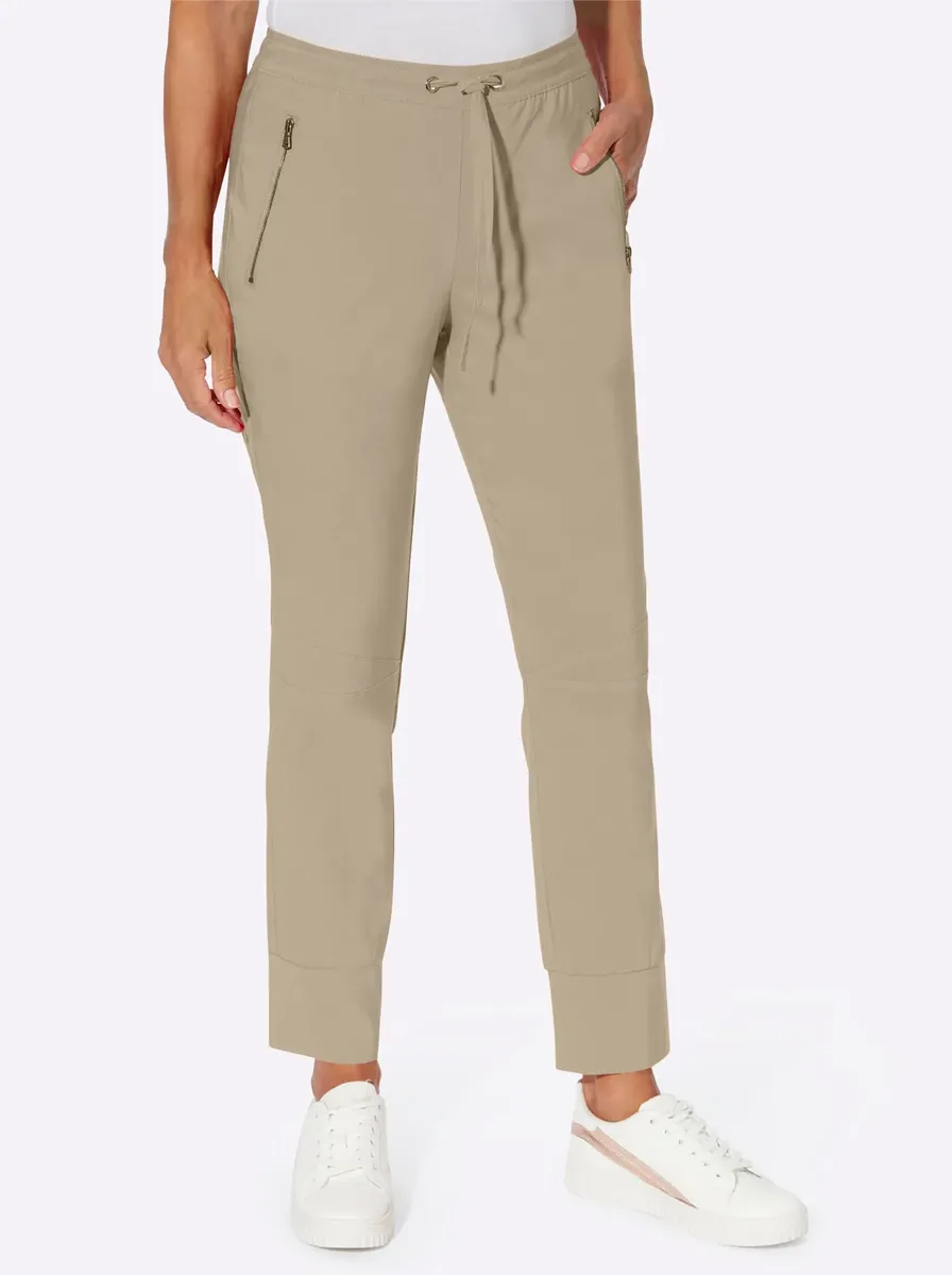 Тканые брюки Inspirations Inspirationen, цвет Sand
Тканые брюки Inspirations Inspirationen, цвет Sand