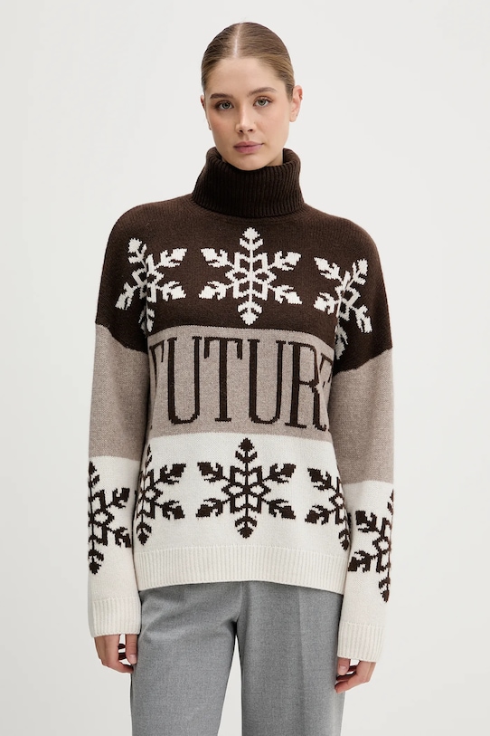 Кашемировый свитер From Future, коричневый
Кашемировый свитер From Future, коричневый