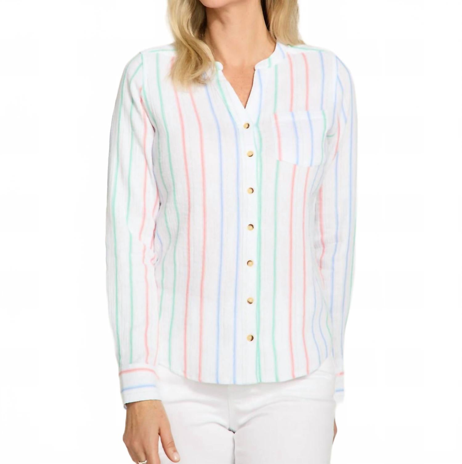 Рубашка с длинным рукавом в полоску Monte Carlo FDJ, Monte Carlo Stripe
Рубашка с длинным рукавом в полоску Monte Carlo FDJ, Monte Carlo Stripe