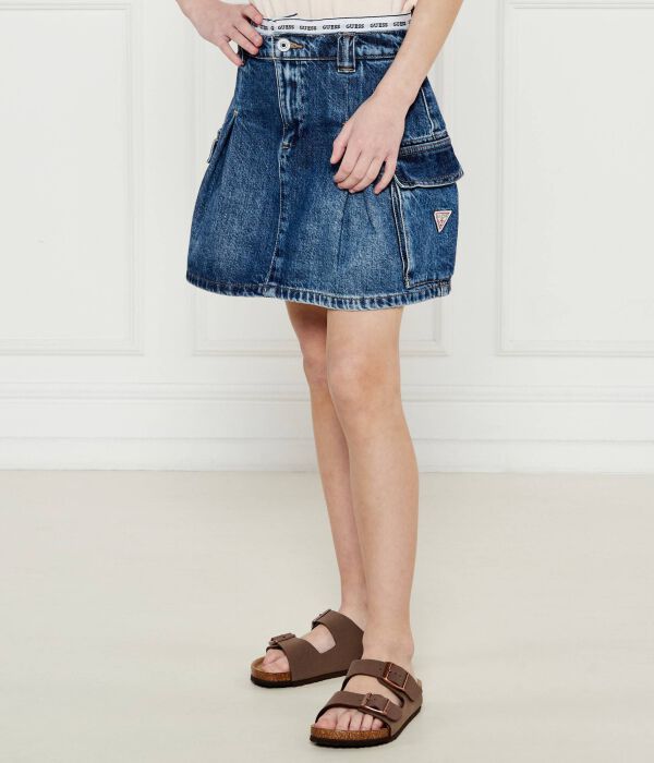 Юбка из денима Guess, синий
Юбка из денима Guess, синий