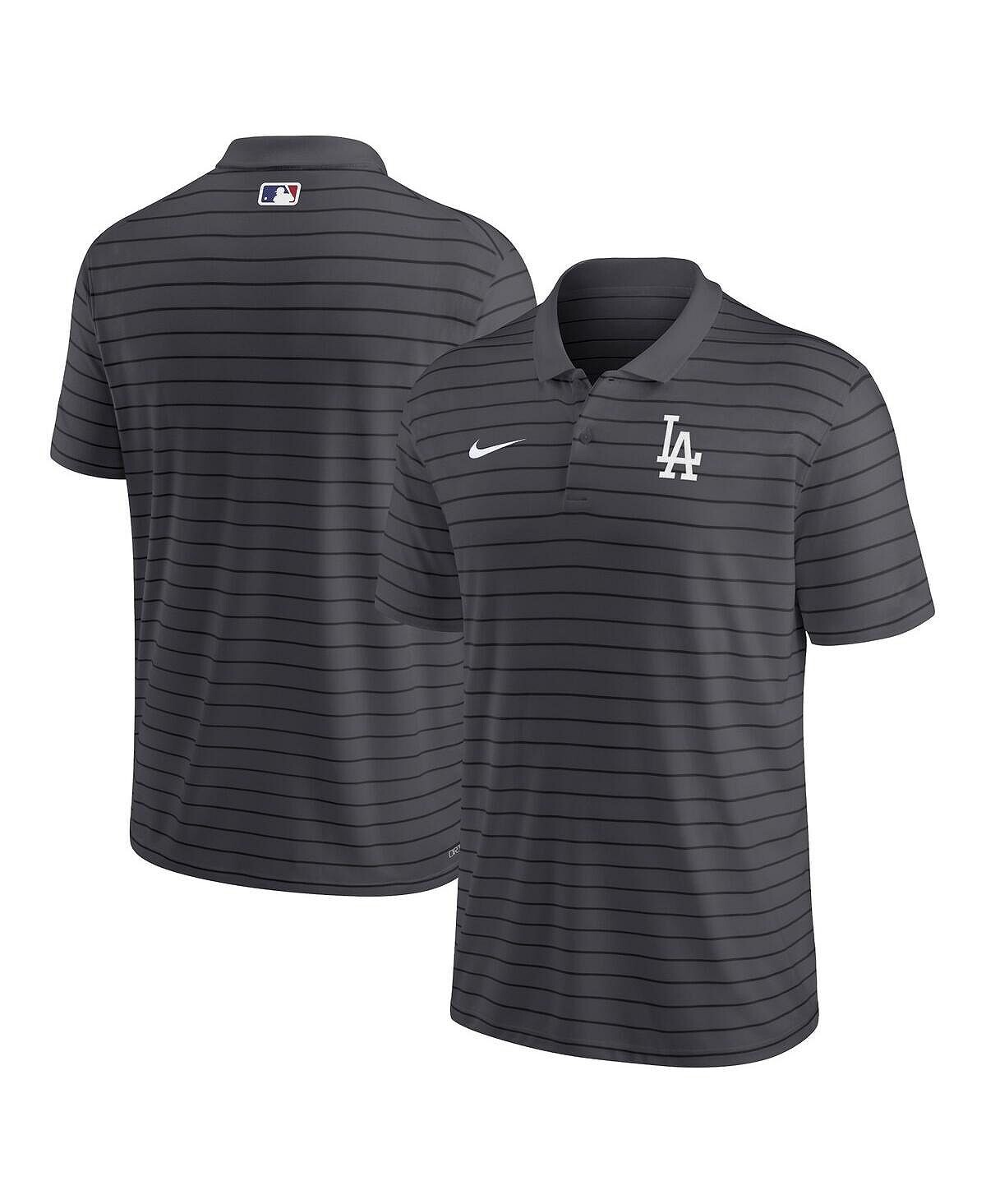 Мужская темно-серая рубашка-поло Los Angeles Dodgers Authentic Collection Victory в полоску Performance Nike
Мужская темно-серая рубашка-поло Los Angeles Dodgers Authentic Collection Victory в полоску Performance Nike
