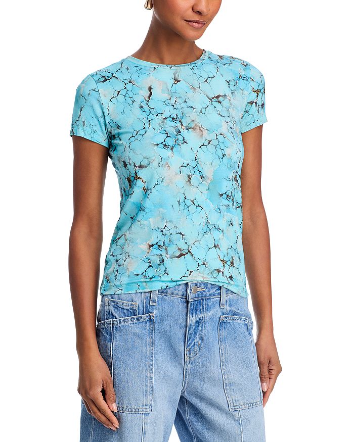 Футболка с круглым вырезом Ressi с бирюзовым камнем L'AGENCE, мультиколор
Футболка с круглым вырезом Ressi с бирюзовым камнем L'AGENCE, мультиколор