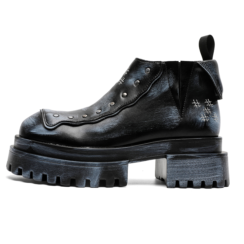 GEWEILUO Ботильоны мужские черные
GEWEILUO Ботильоны мужские черные