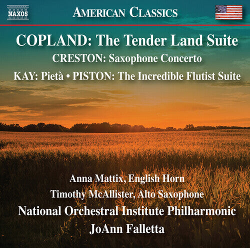 CD диск Copland / Creston / McAllister: Incredible Flutist Suite
CD диск Copland / Creston / McAllister: Incredible Flutist Suite